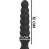 BLACKSILVER - DILATATEUR ANAL PUISSANT EN SILICONE BOB