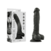 COCK MILLER - GODE RÉALISTE SILICONE DENSITÉ ARTICULABLE NOIR 19,5 CM