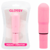 GLOSSY - VIBRATEUR DE POCHE ROSE
