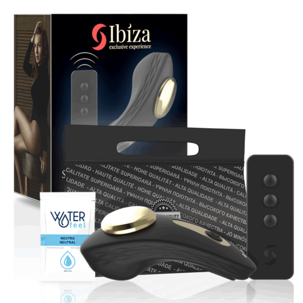 IBIZA - TÉLÉCOMMANDE VIBRATEUR PANTIE EN SILICONE