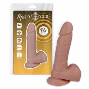 MR INTENSE - 14 PÉNIS RÉALISTE 18.5 CM -O- 3.8 CM
