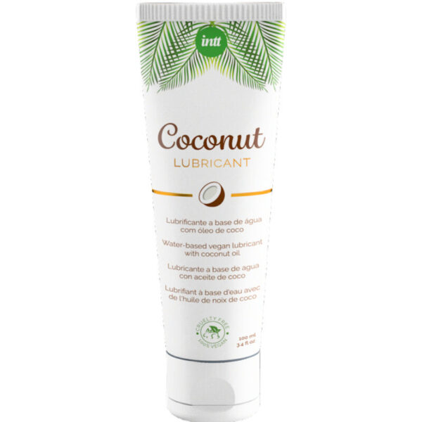 INTT - LUBRIFIANT VÉGÉTALIEN BASE DEAU AU SAVEUR INTENSE DE NOIX DE COCO