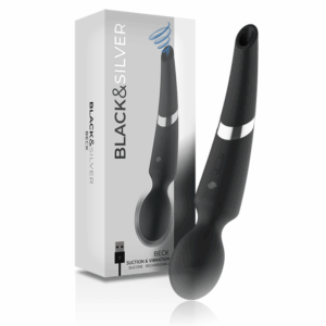 BLACKSILVER - BECK WAND ET ONDES STIMULANTES EN SILICONE 2 EN 1
