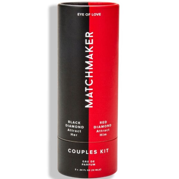 EYE OF LOVE - MATCHMAKER PHEROMONE 2PC SET COUPLES KIT ATTIRE HER  HIM 20 ML