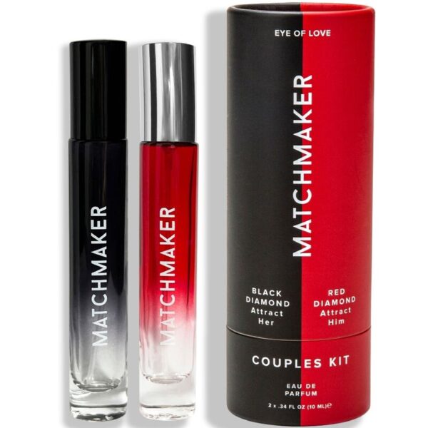 EYE OF LOVE - MATCHMAKER PHEROMONE 2PC SET COUPLES KIT ATTIRE HER  HIM 20 ML