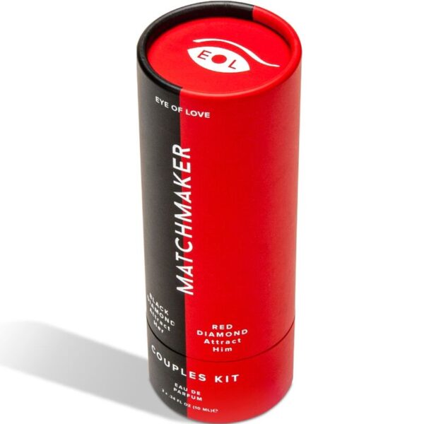 EYE OF LOVE - MATCHMAKER PHEROMONE 2PC SET COUPLES KIT ATTIRE HER  HIM 20 ML