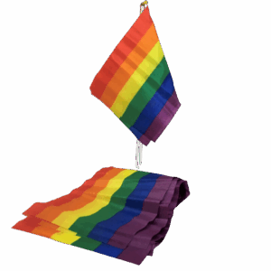 PRIDE - PETITE BANNIÈRE DRAPEAU LGBT