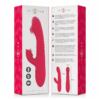 INTENSE - VIBRATEUR UP  DOWN RECHARGEABLE MULTIFONCTION DUA AVEC LANGUE ROUGE