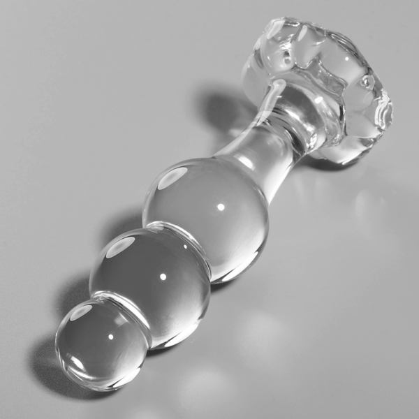 NEBULA SERIES BY IBIZA - MODELO 1 PLUG CRISTAL TRANSPARENTE 10.5 CM -O- 3 CM