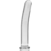 NEBULA SERIES BY IBIZA - MODELO 8 DILDO CRISTAL TRANSPARENTE 14.5 CM -O- 2 CM
