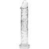 NEBULA SERIES BY IBIZA - MODELO 12 DILDO CRISTAL TRANSPARENTE 17 CM -O- 3.5 CM