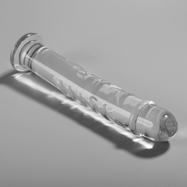 NEBULA SERIES BY IBIZA - MODELO 16 DILDO CRISTAL TRANSPARENTE 18.5 CM -O- 3 CM