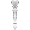 NEBULA SERIES BY IBIZA - MODELO 21 DILDO CRISTAL TRANSPARENTE 20.5 CM -O- 3.5 CM