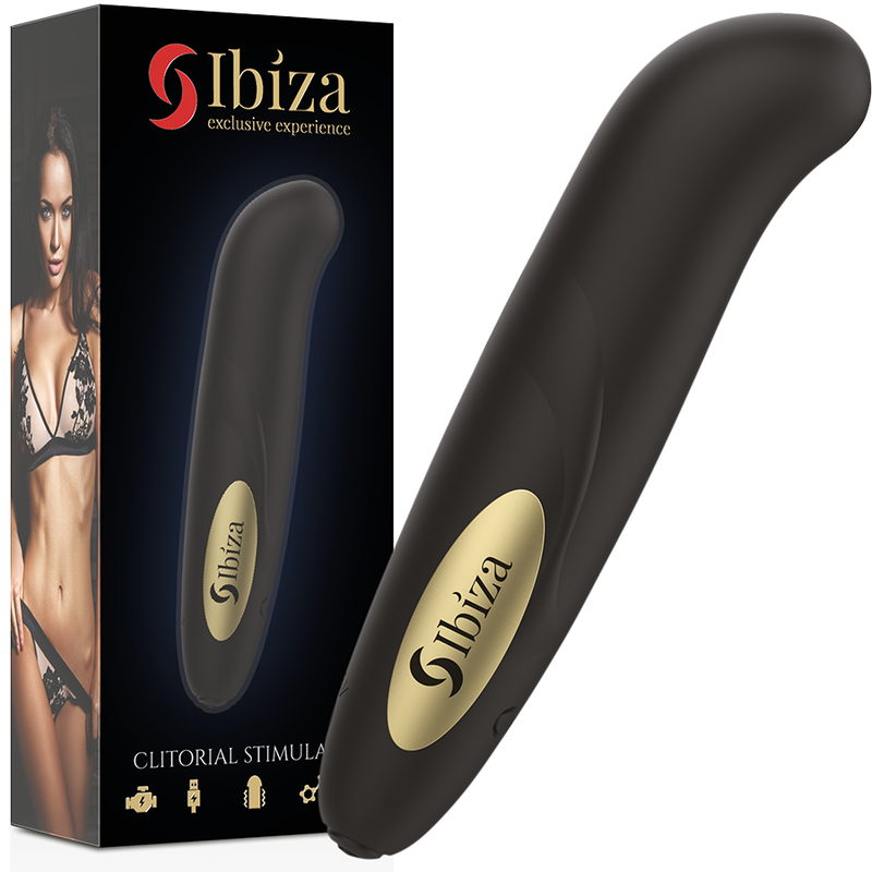 img_151573_98902bc4380c491e94454a1f740649f6_1.png IBIZA - STIMULATEUR DE CLITORIS CHARGEUR USB 10 MODES DE VIBRATION DORÉ 13 X 2,9