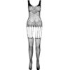 PASSION - BODYSTOCKING ECO COLLECTION ECO BS001 NOIR