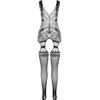 PASSION - ECO COLLECTION BODYSTOCKING ECO BS009 NEGRO