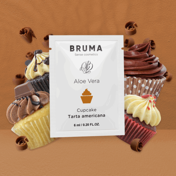 BRUMA - GEL GLISSANT À LALOE VERA SAVEUR CUPCAKE 6 ML