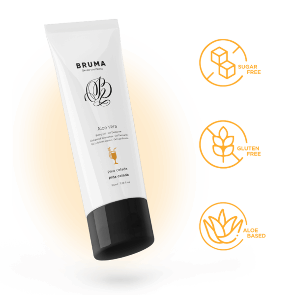 BRUMA - GEL GLISSANT À LALOE VERA SAVEUR PINA COLADA 100 ML