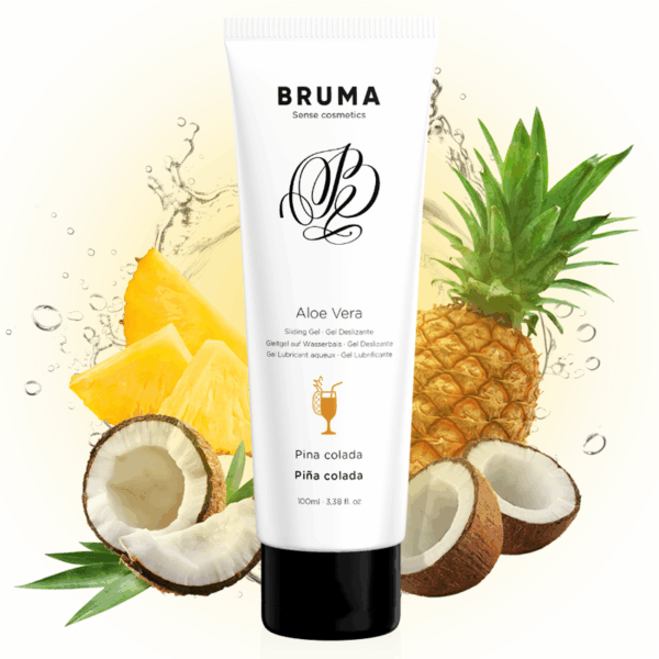 BRUMA - GEL GLISSANT À LALOE VERA SAVEUR PINA COLADA 100 ML