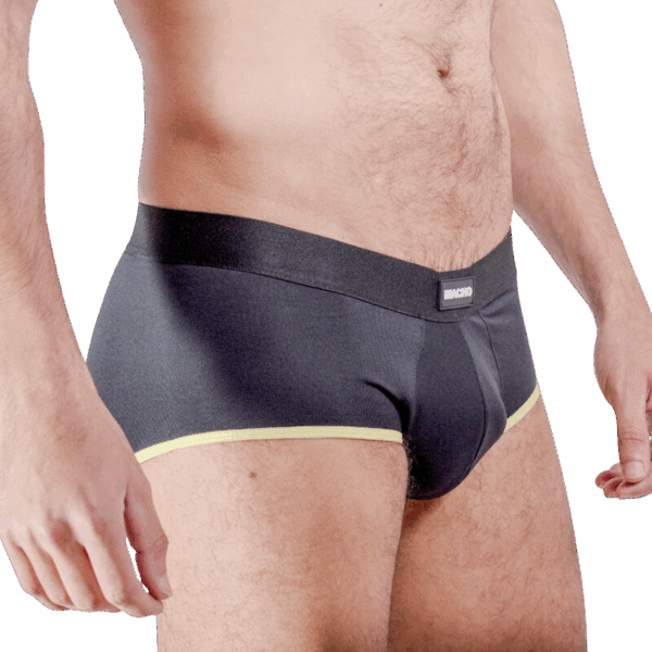 MACHO - MS24A CALZONCILLO BRIEF DARK AMARILLO L