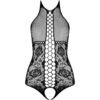 PASSION - BS094 BODYSTOCKING NEGRO TALLA UNICA