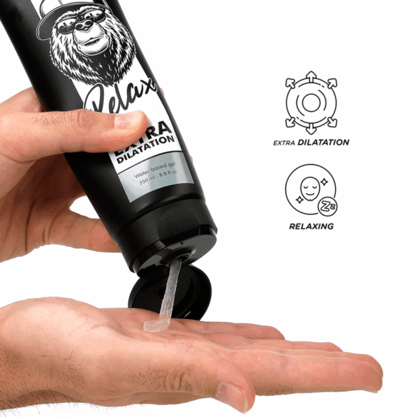 BLACK HOLE - GEL À BASE DEAU DILATATION ANALE 250 ML