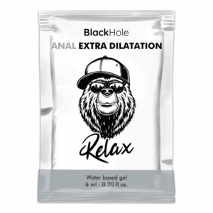 BLACK HOLE - GEL À BASE DEAU EXTRA DILATATION 6 ML DOSE UNIQUE