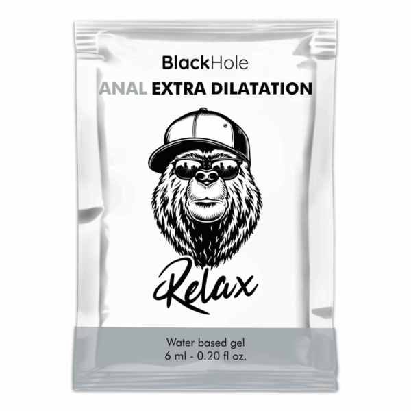 BLACK HOLE - GEL À BASE DEAU EXTRA DILATATION 6 ML DOSE UNIQUE