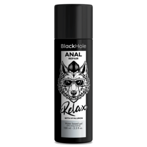 BLACK HOLE - RÉPARATION ANALE RELAX À BASE DEAU AVEC HYALURON 100 ML