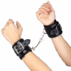 SECRETPLAY - MENOTTES DE BONDAGE NOIRES COLLECTION BDSM