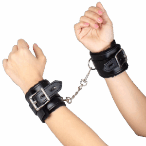 SECRETPLAY - MENOTTES DE BONDAGE NOIRES COLLECTION BDSM