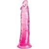 KING COCK - CLEAR PÉNIS RÉALISTE 19.7 CM ROSE