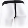 FETISH FANTASY SERIES - HARNAIS RÉGLABLE TÉLÉCOMMANDE PÉNIS RÉALISTE AVEC TESTICULES 17,8 CM