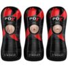 PDX ELITE - ENSEMBLE DE COUREURS 12 UNITÉS: 6X VAGIN, 3X ANO, 3X BOUCHE