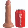 KING COCK - ELITE GODE RÉALISTE EN SILICONE 15.2 CM CARAMEL
