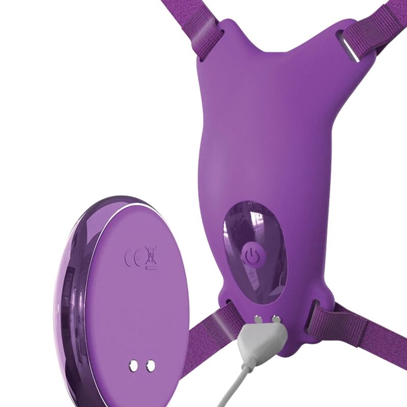 FANTASY FOR HER - ARNES MARIPOSA VIBRADOR, RECARGABLE CONTROL REMOTO VIOLETA