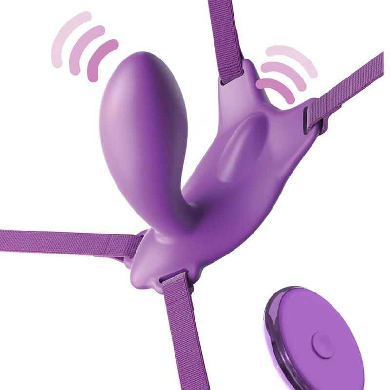 img_156296_fa40c9d5c29fcabbc75b8ecdc27003f1_1.jpg FANTASY FOR HER - ARNES MARIPOSA G-SPOT CON VIBRADOR, RECARGABLE CONTROL REMOTO VIOLETA
