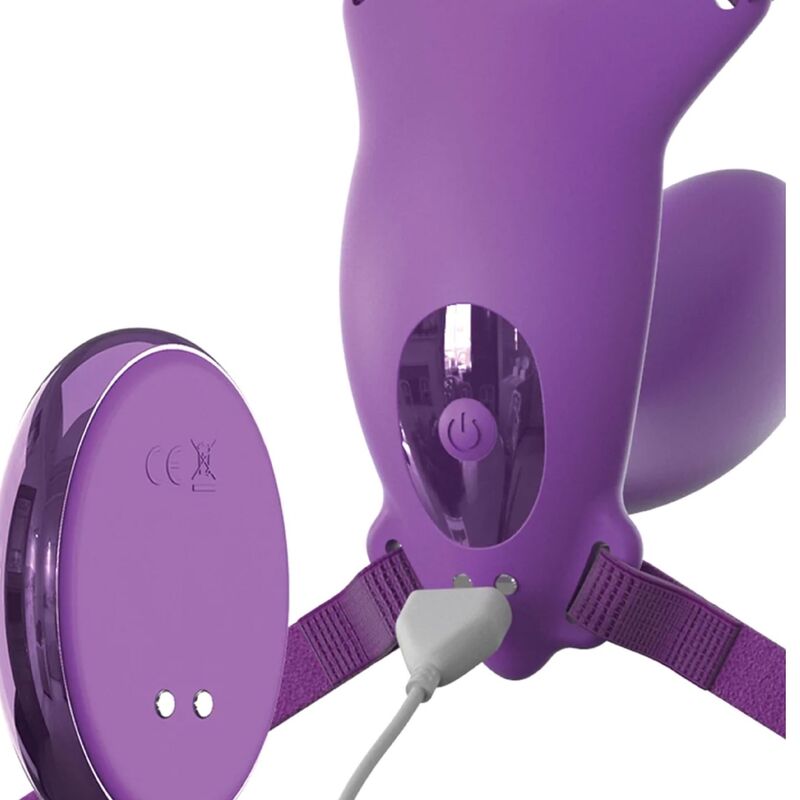 img_156297_23ee7dfa505d70971686ce3cafab46d8_1.jpg FANTASY FOR HER - ARNES MARIPOSA G-SPOT CON VIBRADOR, RECARGABLE CONTROL REMOTO VIOLETA