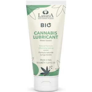 INTIMATELINE - LUXURIA LUBRIFIANT BASE DEAU BIO CANNABIS 50 ML