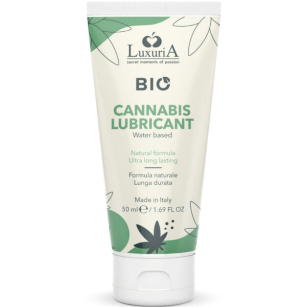 INTIMATELINE - LUXURIA LUBRIFIANT BASE DEAU BIO CANNABIS 50 ML