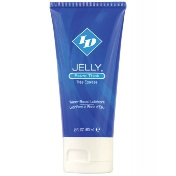 ID JELLY - LUBRIFIANT À BASE DEAU TUBE DE VOYAGE EXTRA ÉPAIS 60 ML