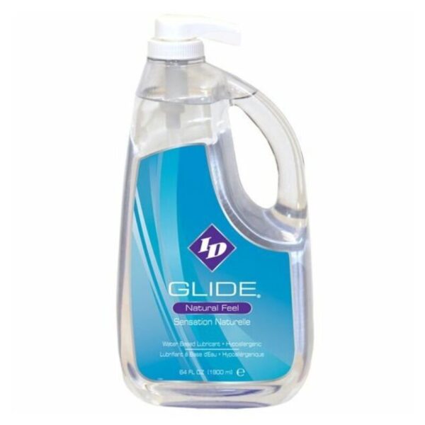 ID GLIDE - LUBRIFIANT À BASE DEAU + HYPOALLERGÉNIQUE SENSATION NATURELLE 1900 ML