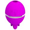 PRETTY LOVE - VIBRATEUR ROND EN SILICONE GEMINI BALL VIOLET