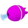 PRETTY LOVE - VIBRATEUR ROND EN SILICONE GEMINI BALL VIOLET