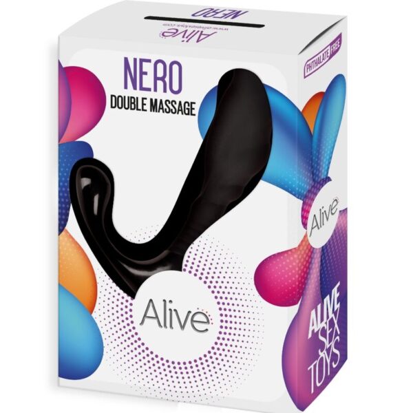 ALIVE - NERO DOUBLE MASSEUR ANAL  PROSTATIQUE