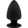 SILEXD - PLUG ANAL MODÈLE 1 PREMIUM SILEXPAN SILICONE PREMIUM THERMOREACTIF TAILLE M