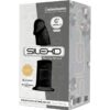 SILEXD - MODÈLE 2 PÉNIS RÉALISTE PREMIUM SILEXPAN SILICONE NOIR 15 CM
