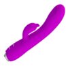 PRETTY LOVE - VIBRATEUR REGINA - ONDES STIMULANTES RECHARGEABLES VIOLET