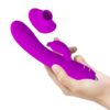 PRETTY LOVE - VIBRATEUR REGINA - ONDES STIMULANTES RECHARGEABLES VIOLET