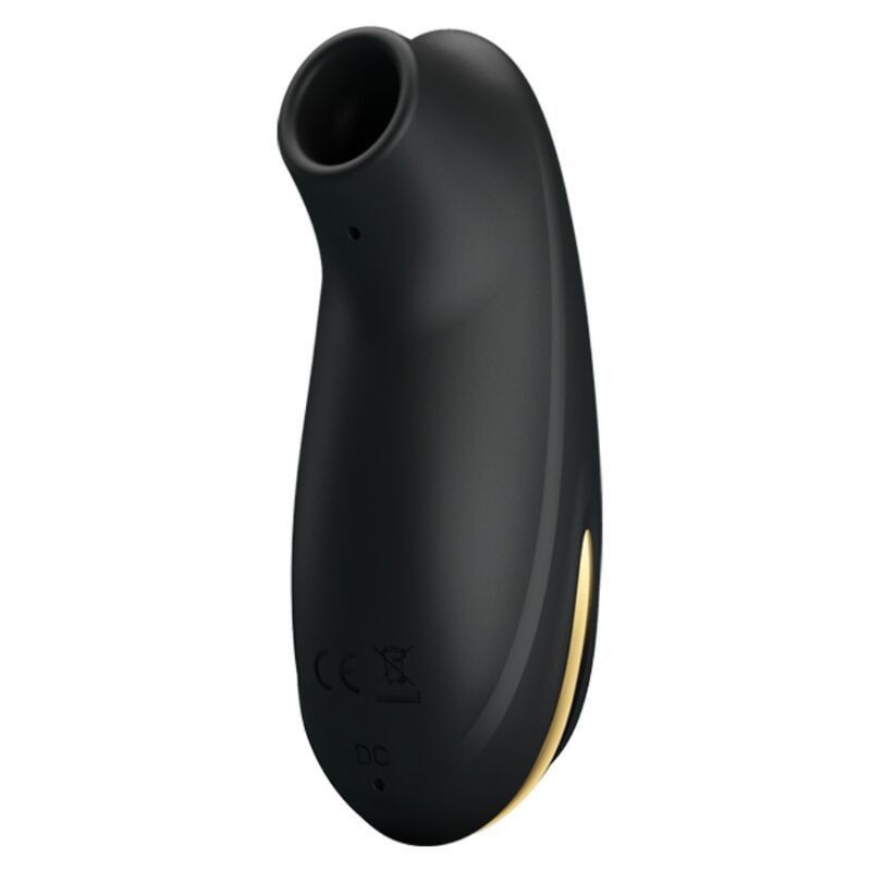 PRETTY LOVE - MASSEUR À ASPIRATION RECHARGEABLE DE LUXE NOIR